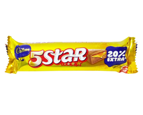 5star Chocolate 22g - Cadbury