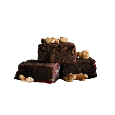 Brownie Double Chocolate Walnut 90gm- Teetoz