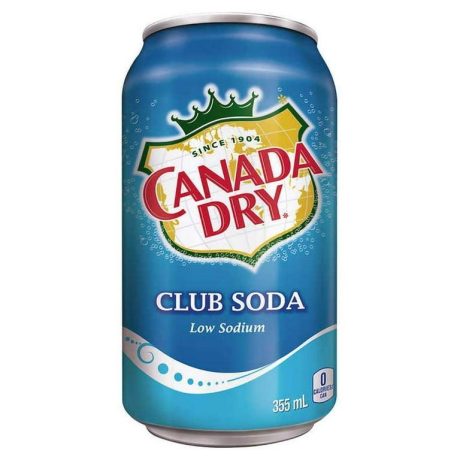 Canada Dry Club Soda Can 355ml