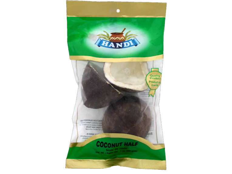 Coconut Half Dry 200gm 3 Pcs- Handi