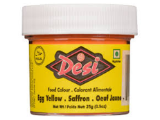Food Color Yellow 25gm- Desi