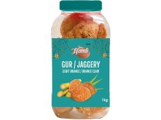 Jaggery (gur) Light Orange1kg- Handi