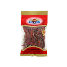Chilli Whole With Stem 100gm- Handi