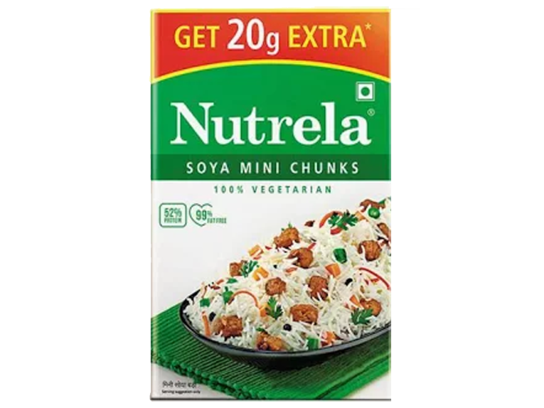 Soya Mini Chunks 220g- Nutrela