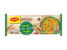 Veg Atta Noodles 290gm- Maggi